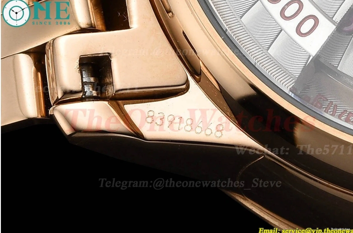 De A8800 RG Prestige Dial Ladies VSF Ville Dia 34mm Brown RG 0108